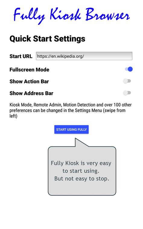 Fully Kiosk Browser APK (Android App) .